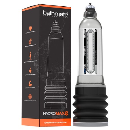 ORIGINAL Novi unapređeni model Bathmate pumpe HYDROMAX 8 clear BATHMATE117